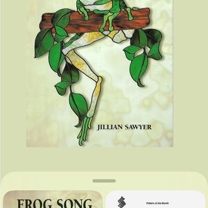 Frog Song Stained Glass Pattern Book